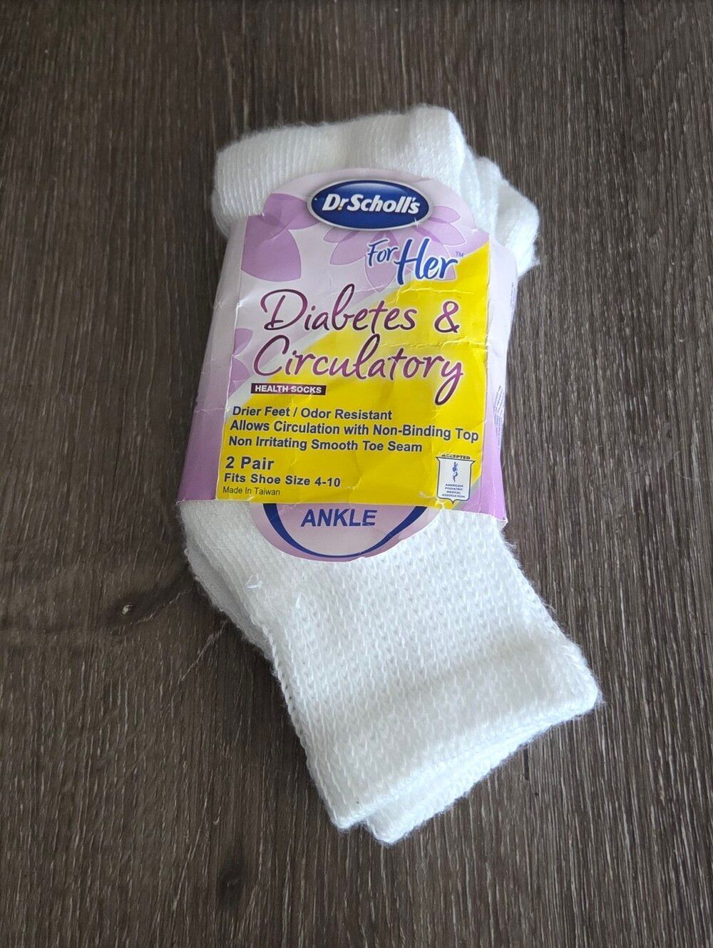 Dr. Scholl's Women's Diabetes & Circulatory Ankle Socks